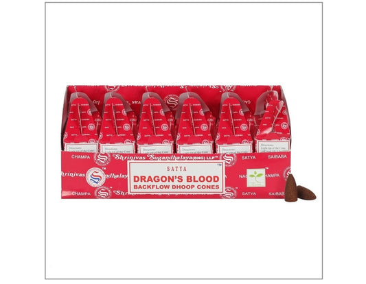 Dragons Blood Dhoop Cones